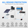 EPEVER 60A MPPT Solar Charge Controller 150V, 12V/24V/48V Auto, Battery-Less Operation & Parallel Ready, for RV Marine Off-Grid LiFePO4 Lead-Acid System