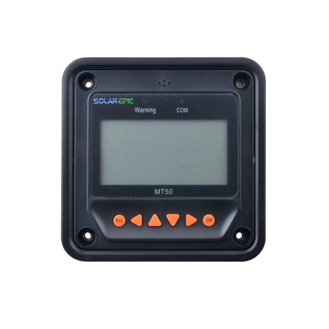 SolarEpic MT50 LCD Remote Meter Suitable For Tracer-AN/Tracer-BN Charge Controller