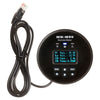SolarEpic 60A MPPT Solar Charge Controller 150V PV Input 12V/24V Battery System 840W/1680W Solar Panel Controller W/ MH-M80 Meter + Temperature Sensor Works with Lead-Acid & Lithium Batteries