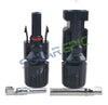 Solar Panel Connector Waterproof IP67 Cable Connector Male + Female Wire Adapter