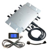 1200W Waterproof Grid Tie Inverter DC24V/36V to AC110 or 220V Solar Inverter LCD