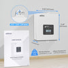 Epever 100A Mppt Solar Charge Controller Dual PV Max 150V Inputs, Work with 12v/24v/48v Battery System, fit for LiFePO4 & Lead-Acid Batteries.
