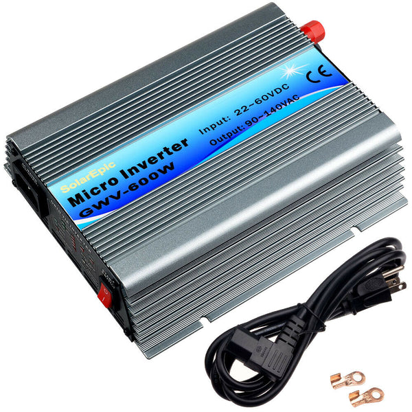 600W Grid Tie Inverter 110V Use For 24V/36V Solar panel Pure Sine Wave Inverters