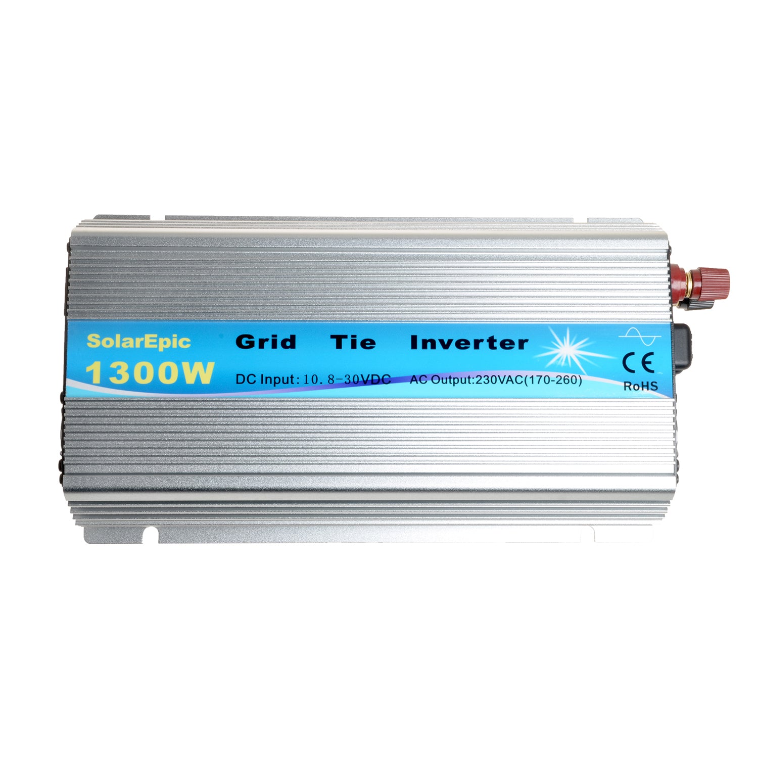 VEVOR Grid Tie Solar Inverter, 1000W MPPT Power Inverter, 50/60 Hz Solar Grid  Tie System