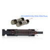 Male&Female F/M Set In-line Fuse Cable Connector 15A 20A 30A Use For Solar Panel